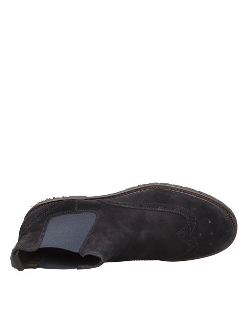 Suede and fabric Beatles boots MARECHIARO 1962 | BP1103TW CAM.BLU